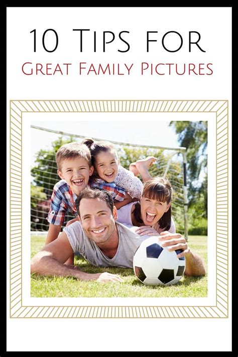 tips  great family pictures
