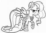 Dash Rainbow Coloring Pages Print Pony Little Getcolorings Printable sketch template