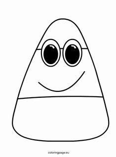 candy corn coloring page  cute candy corn drawing  getdrawings