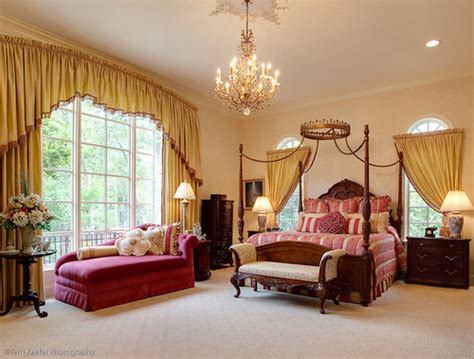 Bedroom Extravagant Interior Luxury Pink Romantic
