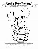 Coloring Moose Pages Muffin Funny Activity Book Kids Drawing Hearted Thidwick Big Printable Operation Child Christmas Give If Getdrawings Popular sketch template
