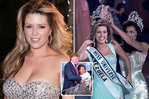 Former Miss Universe Alicia Machado Claims Donald Trump Tried To Have
