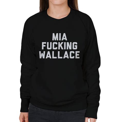 Xx Large Mia Fucking Wallace Women S Sweatshirt On Onbuy