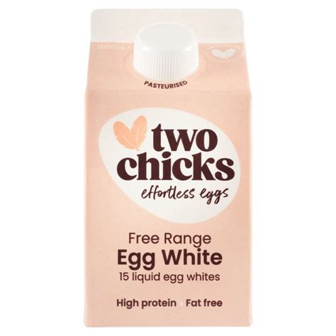 Two Chicks Liquid Egg White 500g From Ocado