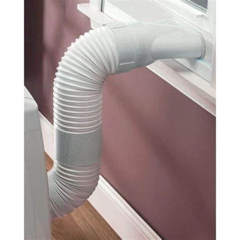 lg portable air conditioner vent hose single hose window venting kit included lg electronics
