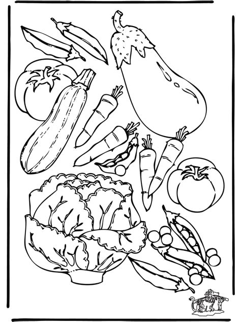 coloring book vegetables png  file
