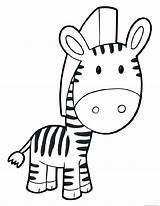 Zebra Coloring Pages Baby Kids Printable Print Animal Preschool Drawing Color Kid Cute Animals Google Zebras Friends Colouring Getdrawings Sheknows sketch template