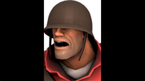 soldier screaming  tf intell youtube