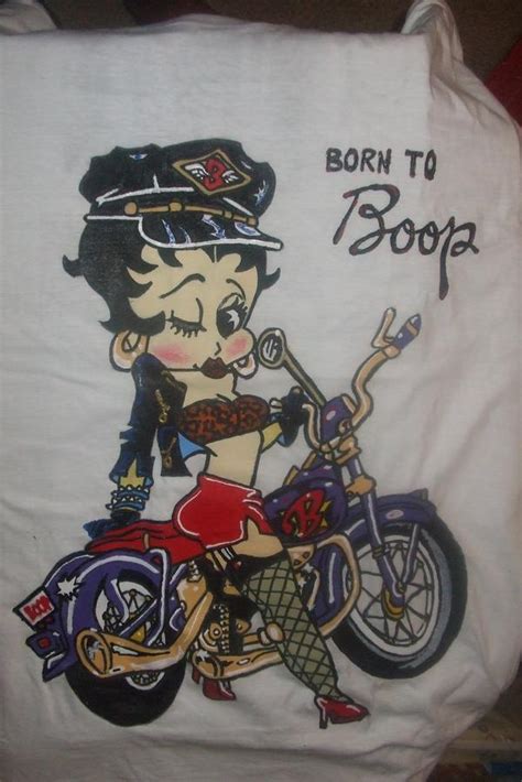 Betty Boop On Motorcycle By Hardwork2010 On Deviantart