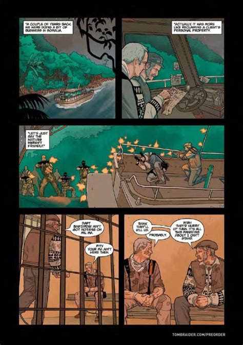 Preview Of The Tomb Raider The Beginning Comic