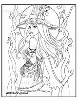 Coloring Pagan Pages Printable Adults Getcolorings Print sketch template