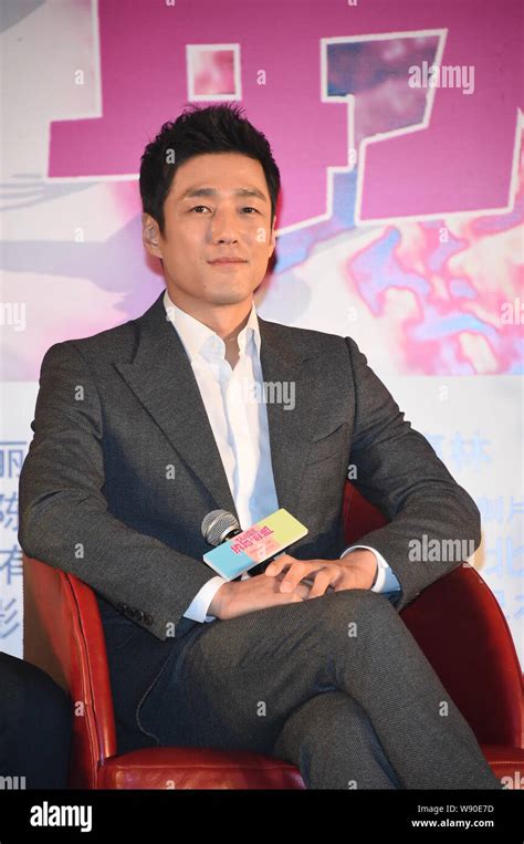 south korean actor ji jin hee attends  press conference