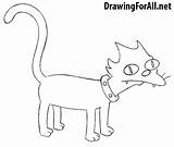 Simpsons Snowball Draw Drawingforall sketch template