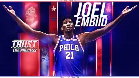 joel embiid basketball sports background wallpapers  desktop