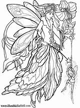 Coloring Elfo Fairy Elfenstaub Malvorlage Magica Colorare Polvere Palito Kleurplaat Edupics Grote Mandalas sketch template