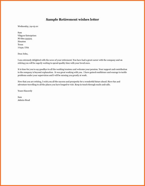 retirement resignation letter template elegant retire vrogueco