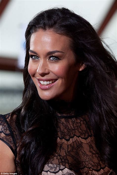 megan gale insists she will never have plastic surgery daily mail online