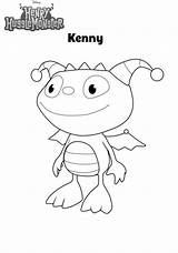 Coloring Henry Hugglemonster Pages Kenny Colouring Kids Printable Snymed Getcolorings Color Print Disney Fun Monster sketch template