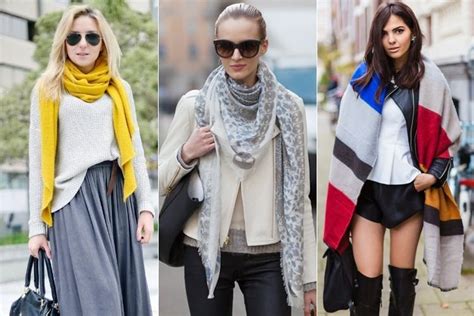 chic ideas    wear scarves  stoles decoded