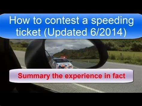 contest  speeding ticket updated  youtube