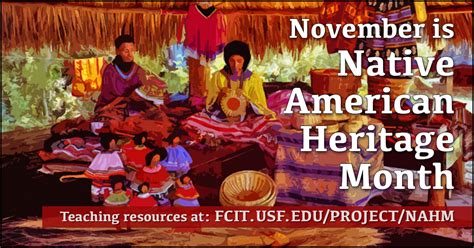 November Native American Heritage Month Fcit