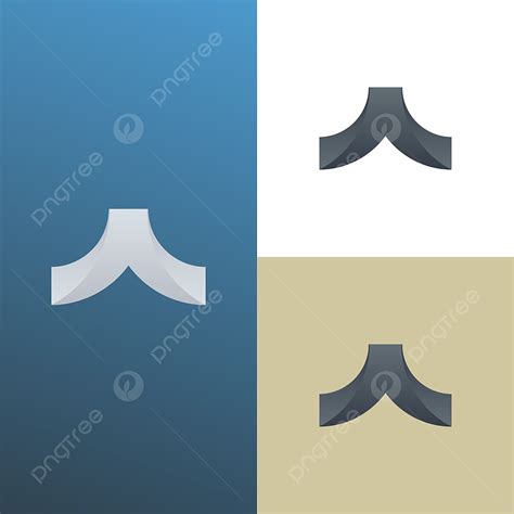 gambar template desain simbol logo lengkung perusahaan logo desain