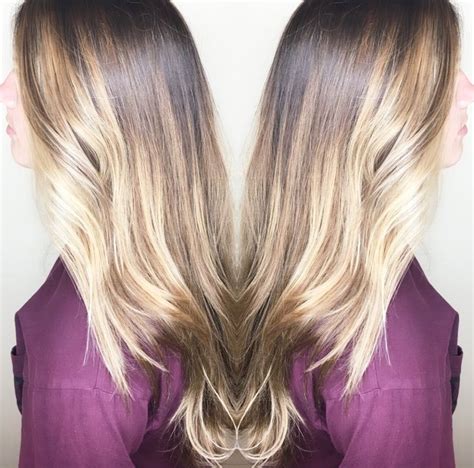 balayage hair color goldwell color hair  brittany harrison chuck