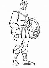 Hercules Coloring Pages Disney Getcolorings Pa Getdrawings sketch template