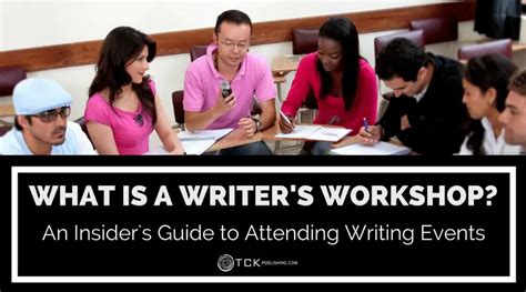 writers workshop  insiders guide  attending writing