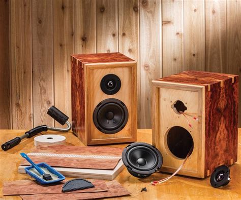 home stereo speakers  rockler diy speaker kits