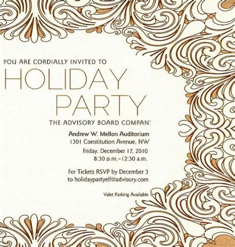 holiday party invite examples christmas invitation wording christmas
