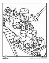 Coloring Lego Pages Indiana Jones Kids Cartoon Jr Printable Sheets sketch template
