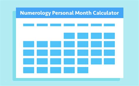 numerology personal month calculator