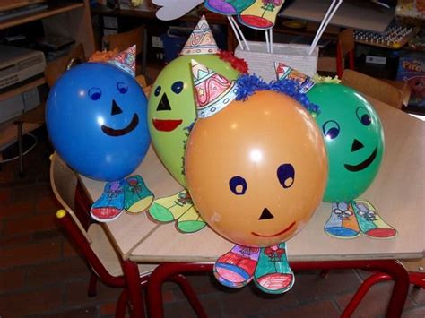 ballonnen mannetjes vrouwtjes diy  crafts crafts  kids circus art  kids
