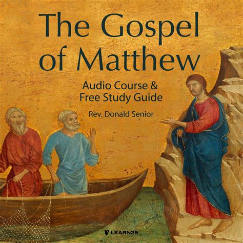 gospel  matthew audio   study guide learn
