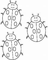 Coloring Pages Ladybug Cute Bug Printable Bugs Color Three Getdrawings Getcolorings Colorings sketch template