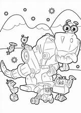 Rivets Rusty Coloring Pages Kids Fun Votes sketch template