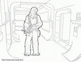 Coloring Chewbacca Lego Popular Library Clipart Sketch sketch template