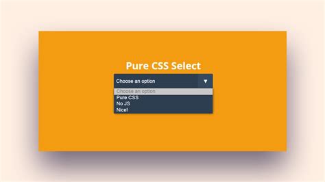 awesome css select styles