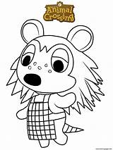 Crossing Animal Coloring Pages Sable Printable Color Bubakids Print Sheets Book Kids Animalcrossing Choose Board sketch template