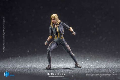 New Dc Injustice 2 Black Canary 1 18 Scale Figure Image From Hiya Toys