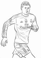 Kroos Toni Dybala Ronaldo Cristiano Fussball Ausmalbild Stampare Supercoloring Disegnare sketch template