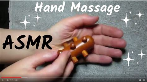 asmr hand massage with thai tools youtube