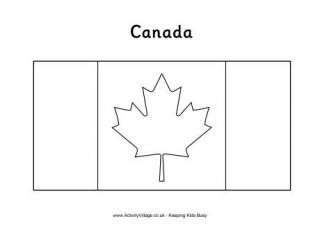canada colouring pages