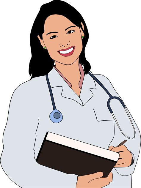 Mdico Hospital Doentes E Etc Doctor Girl Clipart Clip Art Library 68835
