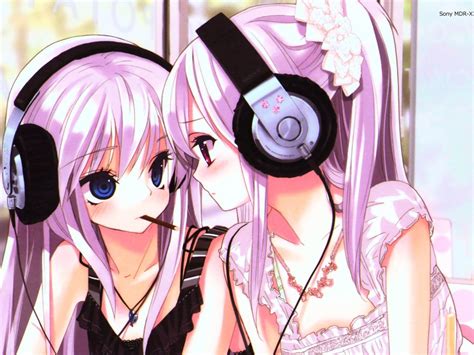 Manga Anime Anime Girls Twins Hd Wallpapers Desktop