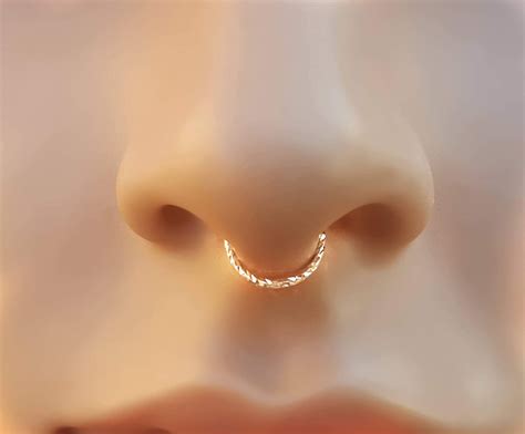 types of nose piercings nose piercing types with different types of