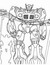 Transformers Lockdown Coloring Pages Optimus Prime sketch template