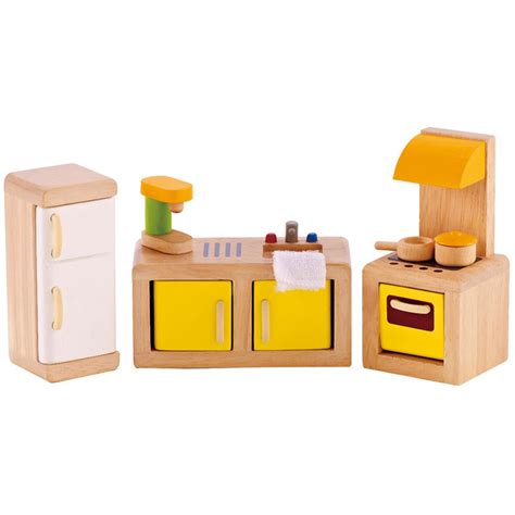 mobilier en bois pour maison de poupees cuisine hape  magasin de jouets en bois  jeux