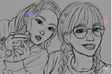 Nayeon sketch template